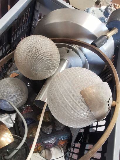 lot de trois luminaires modernes année 5...