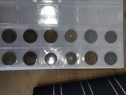Set of collector's items in cupro nickel...