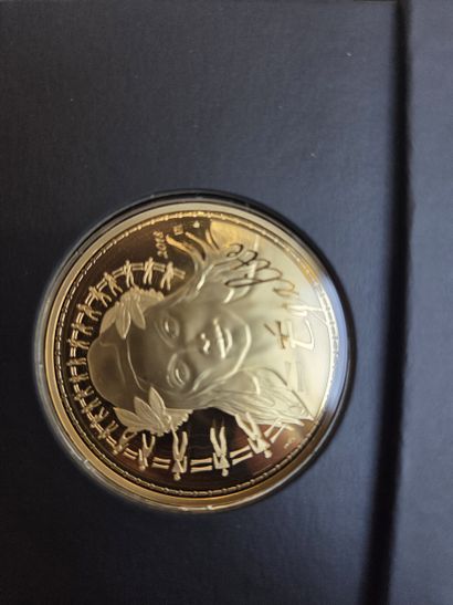 999/1000 gold coin of 1000€, year 2017 