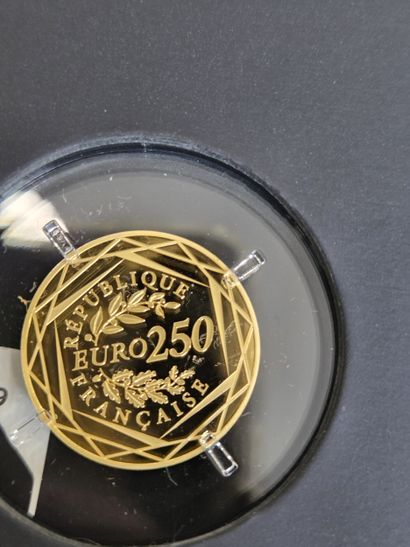 999/1000 gold coin, €250, year 2019 