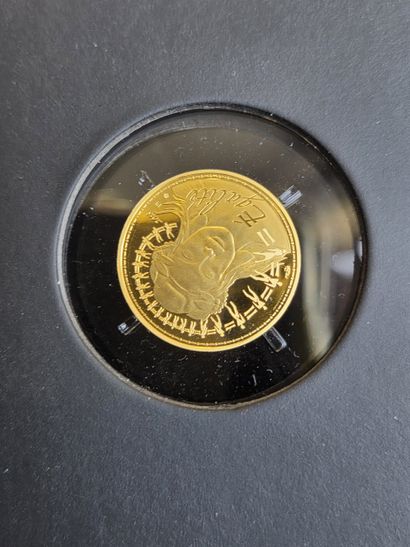 Gold coin 999/1000 of 250€, year 2018 