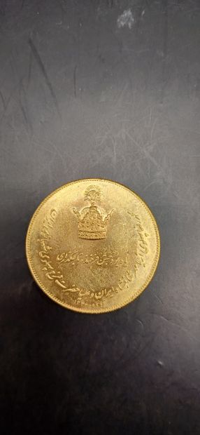 Iran
Médaille du couronnement de Mohammad...