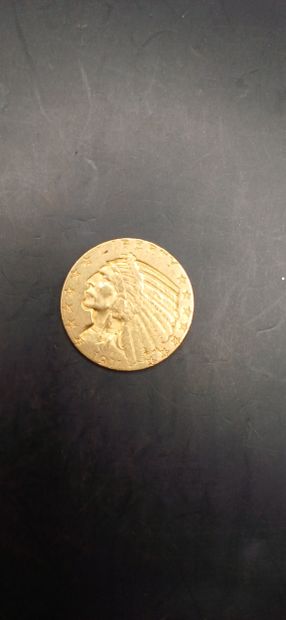 5 Dollars gold coin, year 1911
weight 8.34g
GOLD...