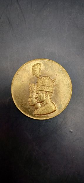 Iran
Médaille du couronnement de Mohammad...