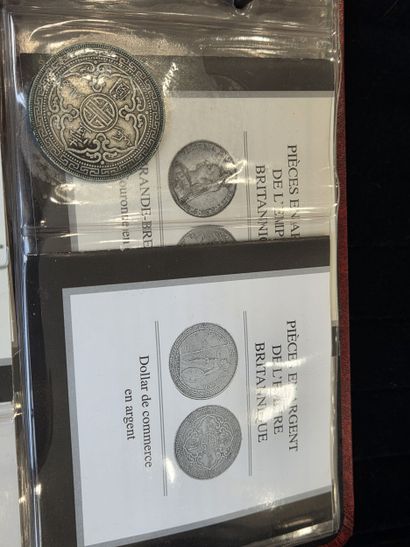 Collection binder 
SILVER CROWNS OF THE BRITISH...