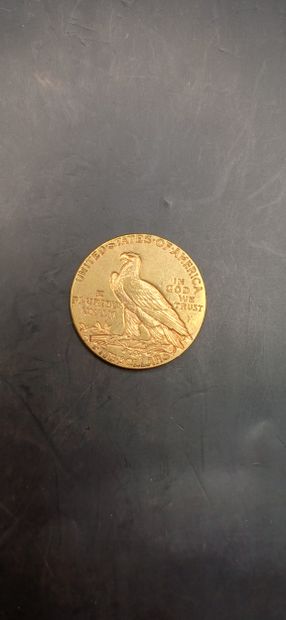 5 Dollars gold coin, year 1914
Weight 8.36g
GOLD...