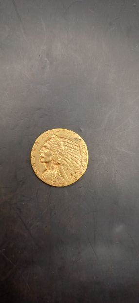 5 Dollars gold coin, year 1914
Weight 8.36g
GOLD...