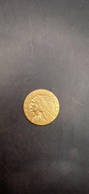 5 Dollars gold coin, year 1909
weight 8.36g
GOLD...