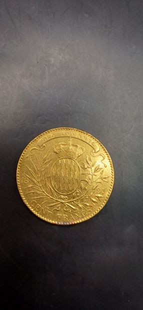MONACO
Pièce de 100 Francs or, année 1891
Poids...