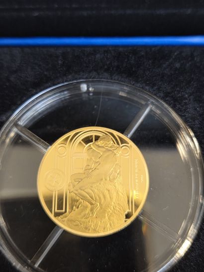 The kiss
50 Francs 2018 coin, 999/1000 gold,...