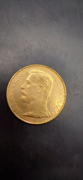 MONACO
Pièce de 100 Francs or, année 1891
Poids...