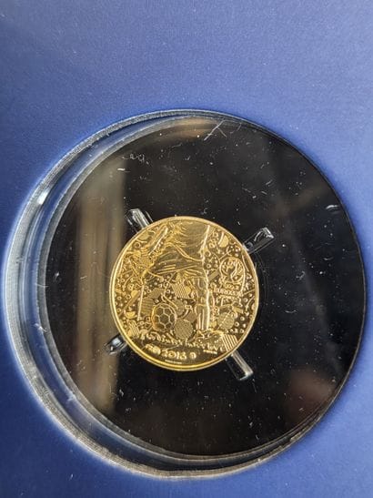 100 euro coin in 999/1000 gold, year 2016,...