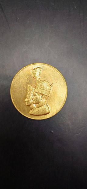 Iran
Médaille du couronnement de Mohammad...