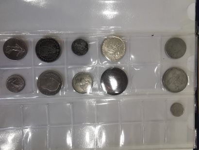 Set of collector's items in cupro nickel...