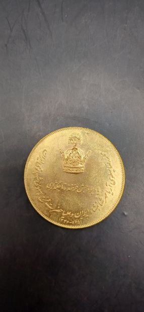 Iran
Médaille du couronnement de Mohammad...