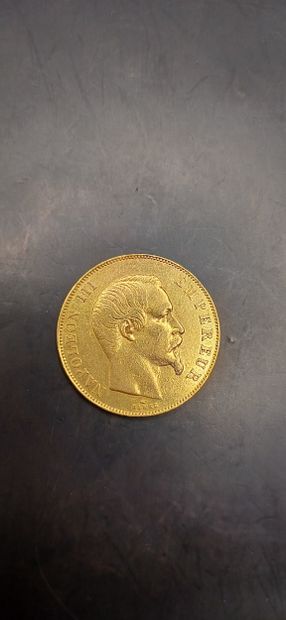 Pièce de 50 Francs or, année 1857
Poids 16,07g
LES...