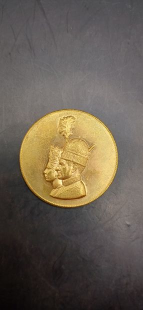 Iran
Médaille du couronnement de Mohammad...