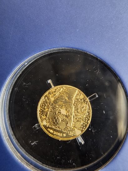 100 euro coin in 999/1000 gold, year 2016,...