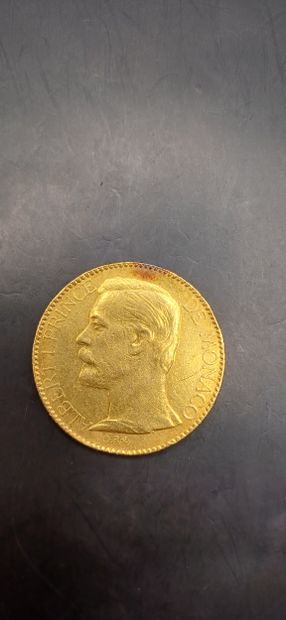 MONACO
Pièce de 100 Francs or, année 1891
Poids...