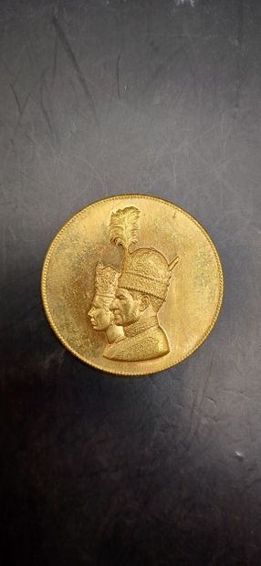 Iran
Médaille du couronnement de Mohammad...