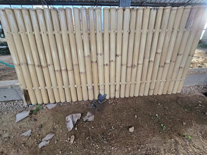 Cloture Bambou entier 200cm