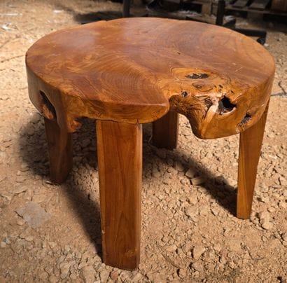 1 Table donut teck H45