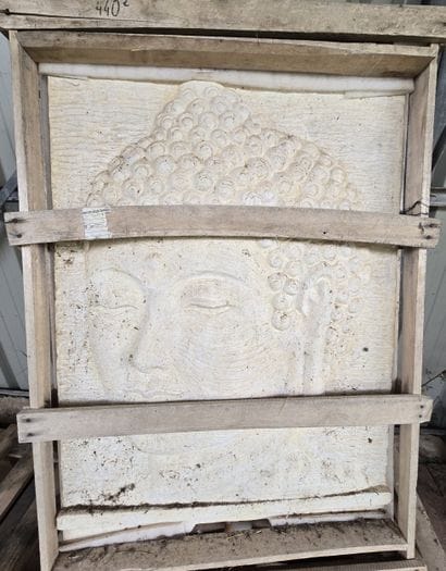Fontaine visage blanche 160cm