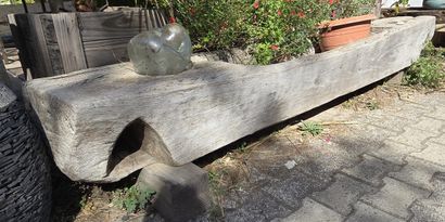 Mangeoir teck 250cm - vente sur désignation...