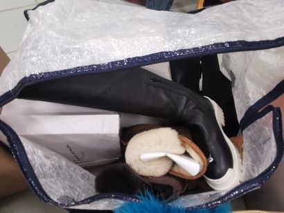 1 sac contenant des chaussures