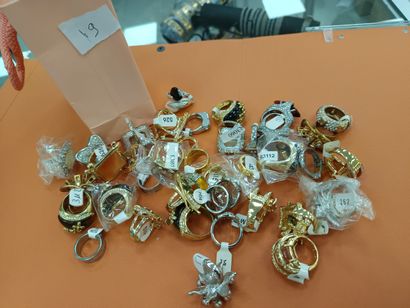 Lot de bagues
