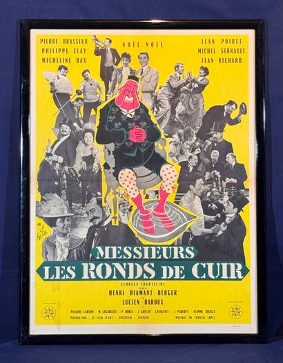 Messieurs les ronds de cuir (1959).
Framed...