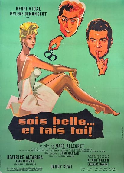 Sois belle et tais-toi (1958).
French movie...