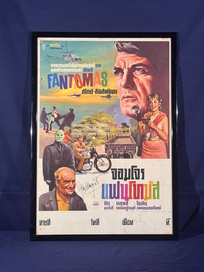 Fantomas (1964).
Framed Thai movie poster.
Sight...