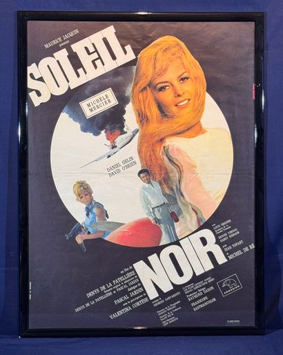 Soleil Noir (1966).
Framed French movie poster.
Sight...