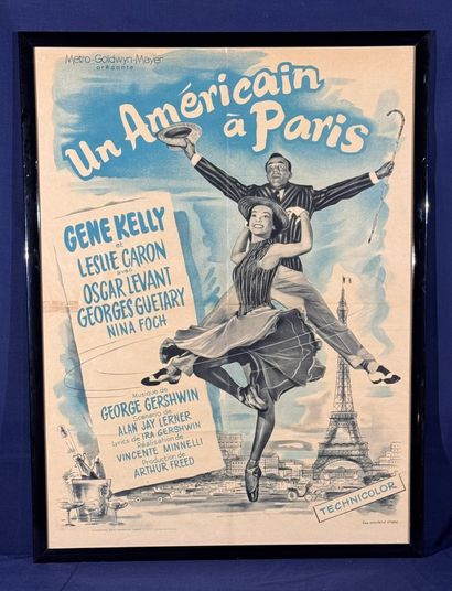 An American in Paris (1951).
Framed French...