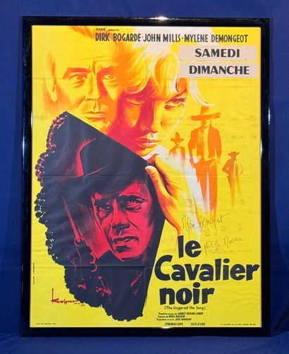 Le Cavalier noir (1945).
Framed French movie...