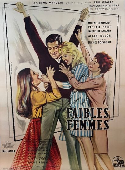 Weak Women (1959).
French movie poster.
158x118...