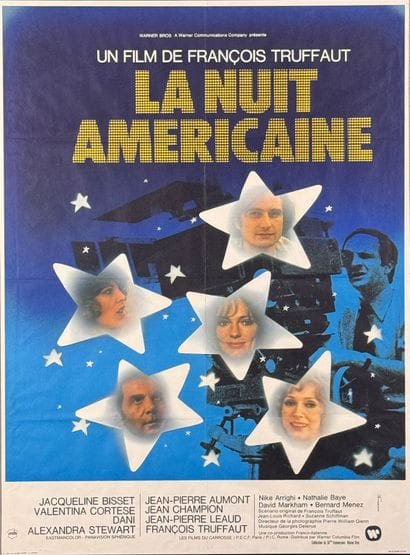 American Night (1973).
Framed French movie...