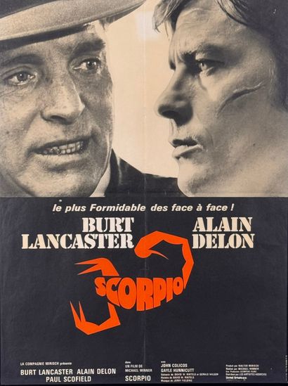 Scorpio (1973).
Framed French movie poster.
Sight...