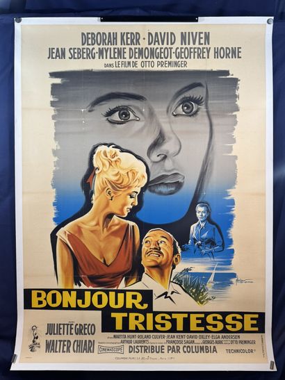 Bonjour Tristesse (1958).
French movie poster...