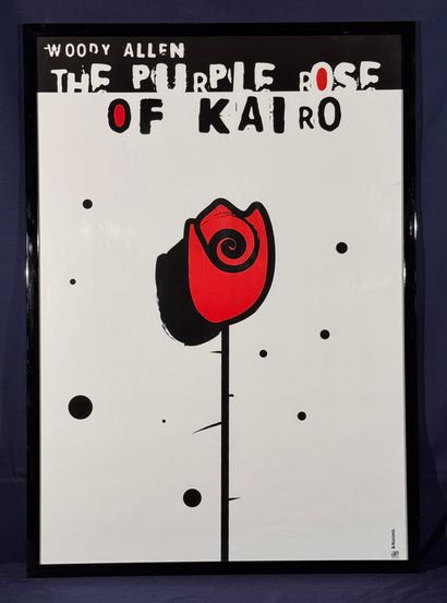 The Purple rose of Kairo (1985).
Framed Polish...