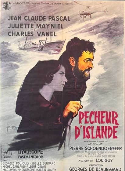 Pêcheur d'Islande (1959).
Framed French movie...