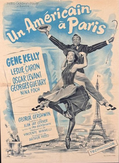 An American in Paris (1951).
Framed French...