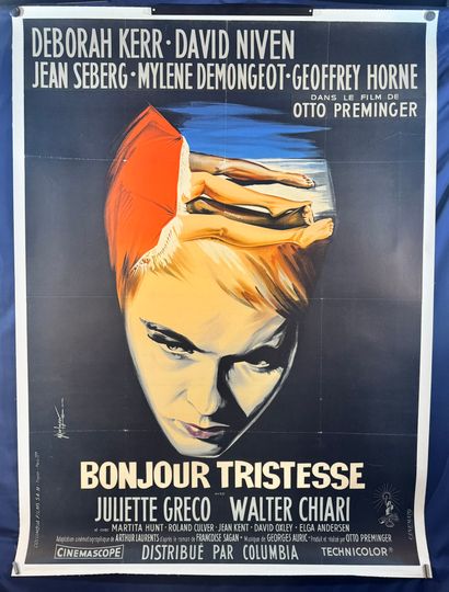 Bonjour Tristesse (1958).
French movie poster.
157x114...