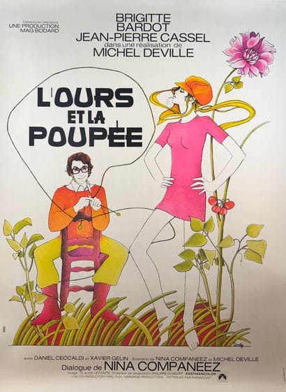 The Bear and the Doll (1970).
French movie...