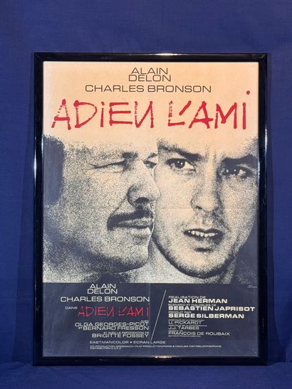 Adieu l'ami (1968).
Framed French movie poster.
Sight...