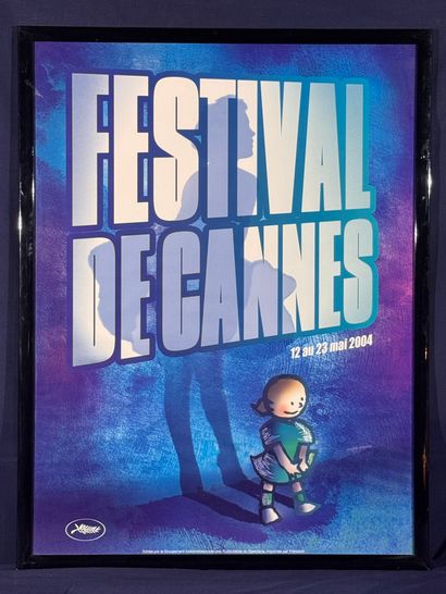 Cannes International Film Festival poster,...