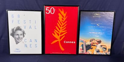 Set of 5 framed Cannes International Film...