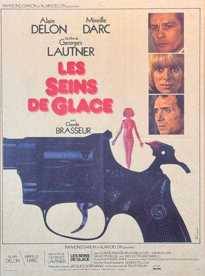 Les seins de glace (1974).
Framed French...