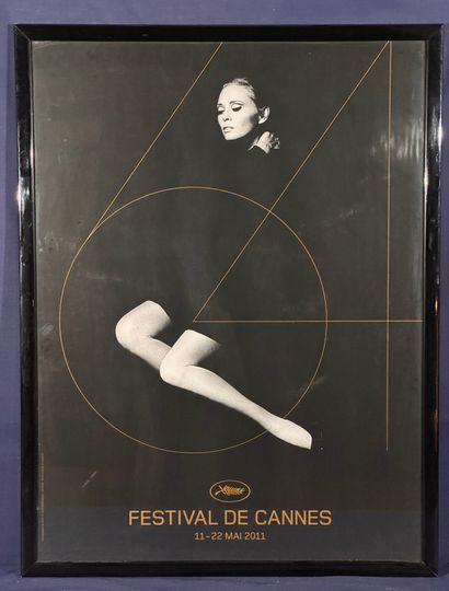 Cannes International Film Festival poster,...